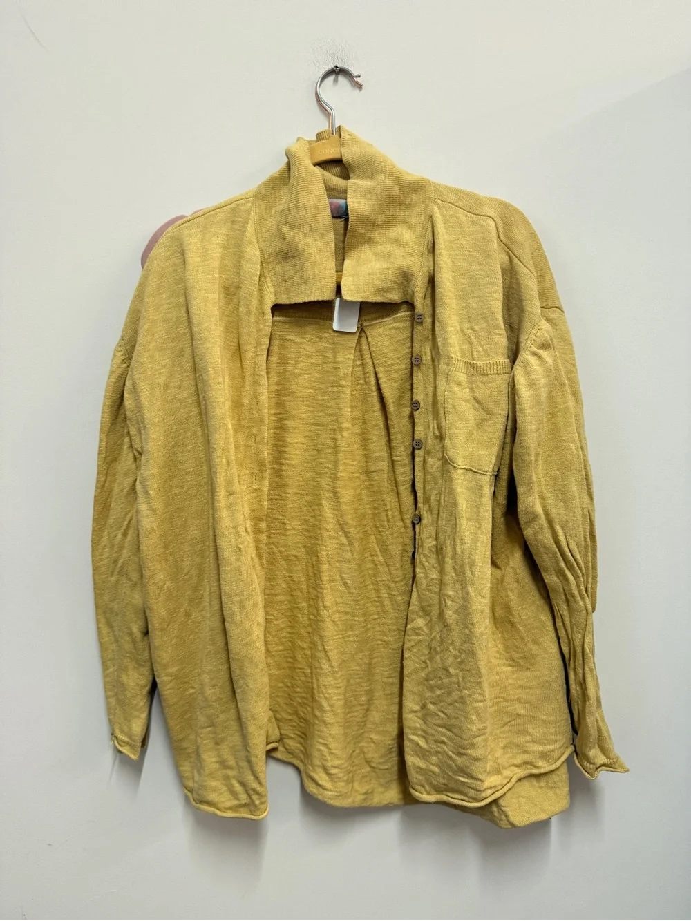 Free People Ribbed Set  in Yellow